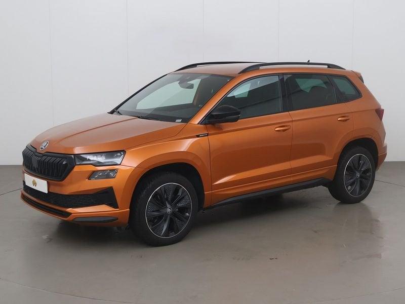 Skoda Karoq 1.5 tsi act sportline 150 AT, Auto's, Automaat, Overige bekleding, Karoq, 5 zetels