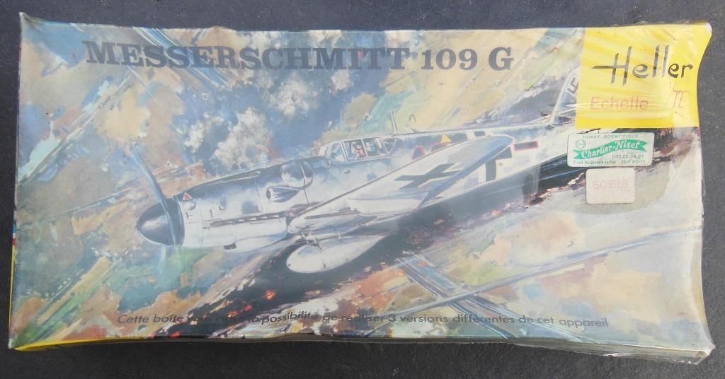 HELLER 1/72ième Messerschmitt 109G, 1:72 tot 1:144, Verzenden, Nieuw, Vliegtuig