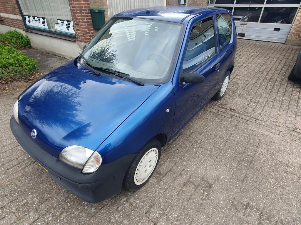 Fiat Seicento 1100S, Auto's, Voorwielaandrijving, Seicento, 4 cilinders, Blauw