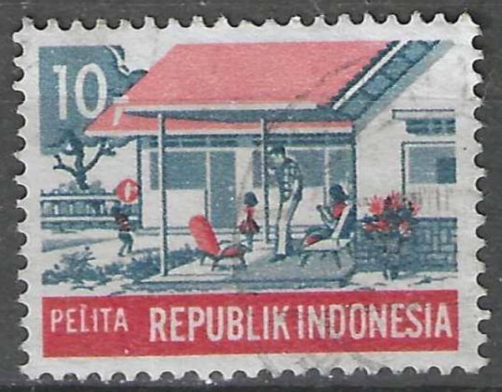 Indonésie 1969 - Yvert 574 - Plan quinquennal (PF), Timbres & Monnaies, Timbres | Asie, Envoi, Non oblitéré