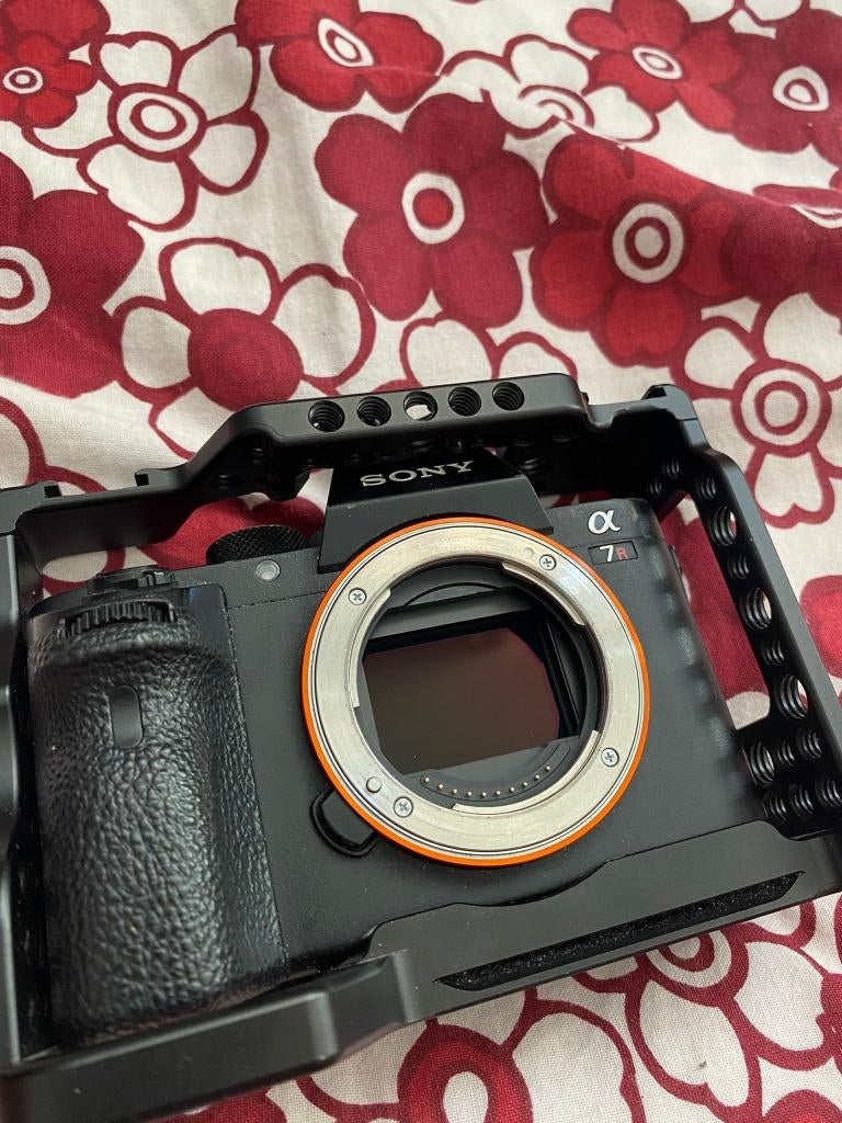 Sony a7rii - 24 + 24-240 lens + 3 batterijen + tas + rig, Audio, Tv en Foto, Fotocamera's Digitaal, Gebruikt, Spiegelreflex, 42 Megapixel