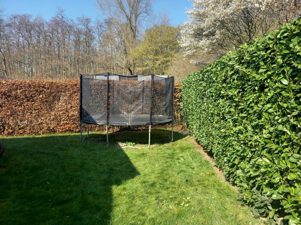 Trampoline Optimum diameter 3,6 meter, Ophalen, Gebruikt