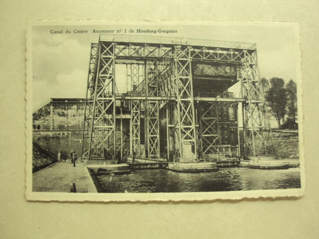 49901 - HOUDENG-GOEGNIES - CANAL DU CENTRE - ASCENSEUR N 1, Envoi