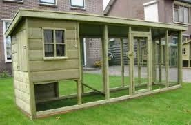 Kippenverblijf met ren op voorraad nieuw, Dieren en Toebehoren, Vrouwelijk, Kip