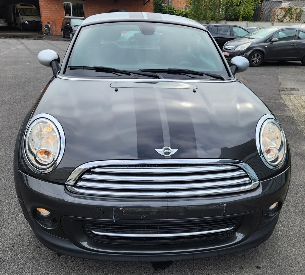 Mini Couper Coupe 1.6 benzine., Auto's, Mini, Voorwielaandrijving, Euro 5, Zwart, Leder en Stof