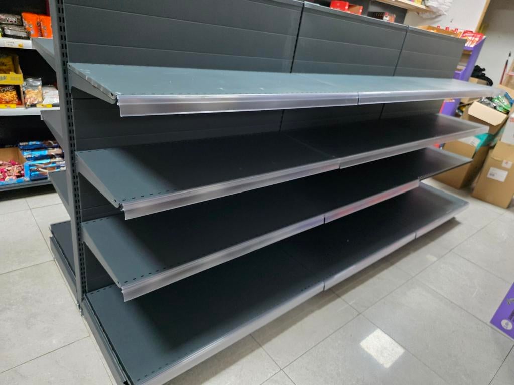 Dubbele rekken, gondels, winkelrekken, gondelbaan