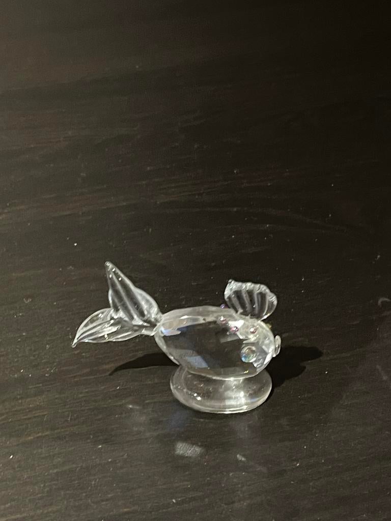 Visje Swarovski  kristal, Verzamelen, Beelden en Beeldjes, Verzenden, Zo goed als nieuw