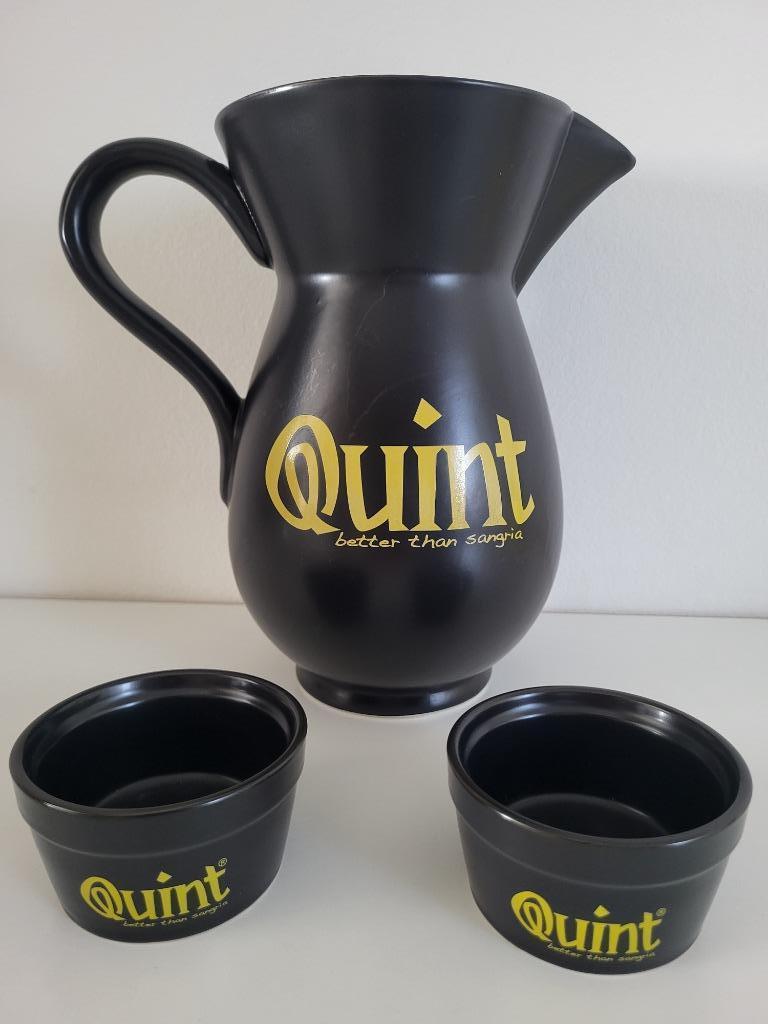 sangria karaf kan quint serveerkan 2L karaf + 2 apero potjes, Enlèvement ou Envoi, Neuf