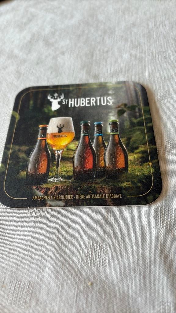 Bierviltje St Hubertus, Ophalen of Verzenden, Nieuw, Viltje(s)