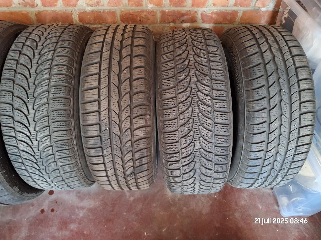 4 jantes + pneus d'hiver, Pneus hiver, 17 pouces, Enlèvement, Utilisé