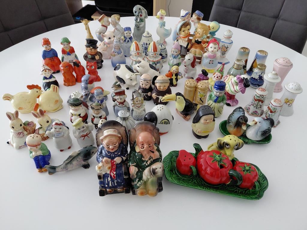 Antieke peper-en zoutvaatjes, Antiek en Kunst, Ophalen