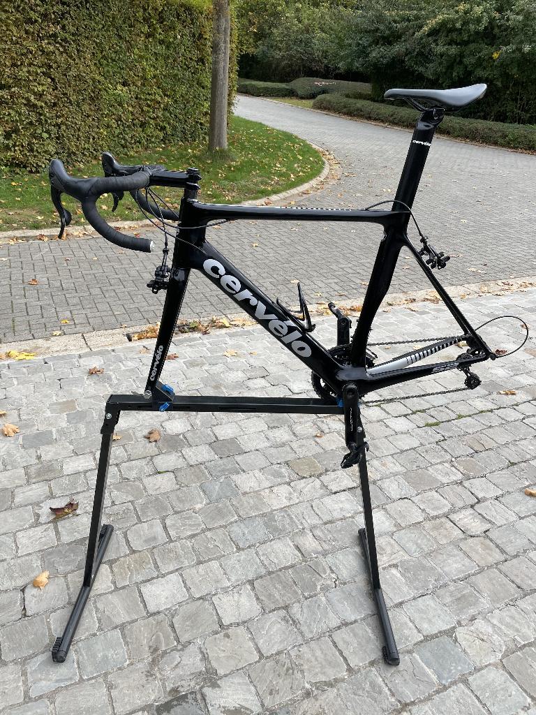 Cervélo S2-Campa Record 2x12 speed-maat 56 - zonder Wielen, Fietsen en Brommers, Ophalen