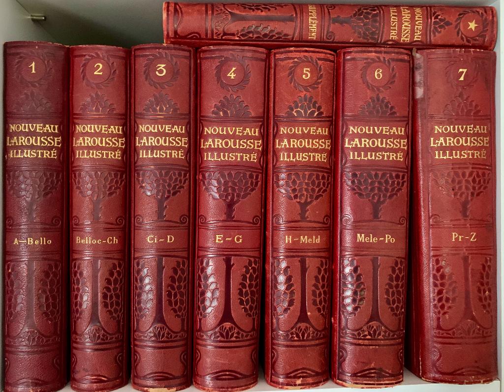 Larousse illustrée 1909, Antiquités & Art, Antiquités | Livres & Manuscrits, Enlèvement