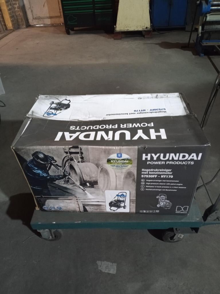 Hogedrukreiniger Hyundai, Enlèvement