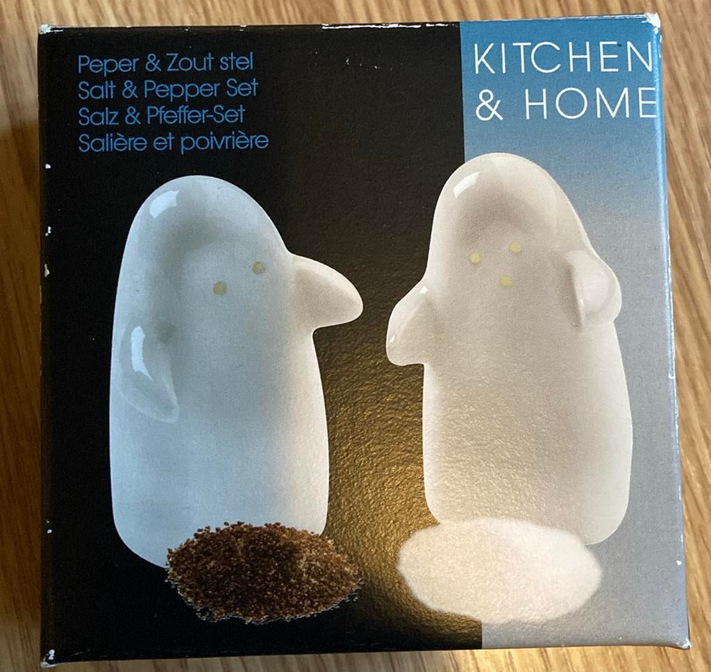 Peper-en zoutvat spookjes, Huis en Inrichting, Ophalen of Verzenden, Zo goed als nieuw