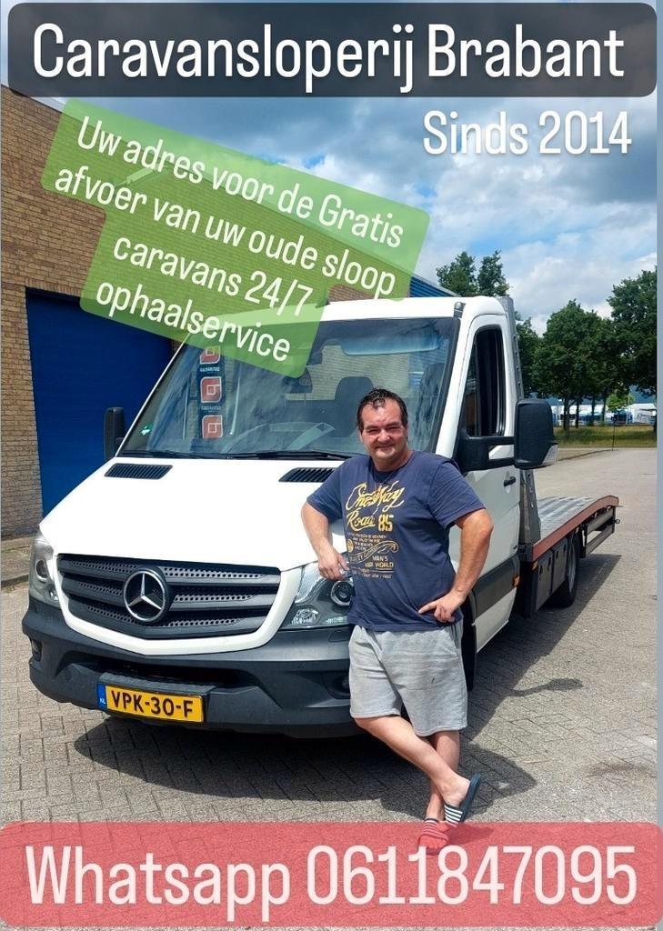 Gratis afvoer van uw oude - sloop caravan 24/7 service, Autre types, Particulier, Autre, Jusqu'à 4