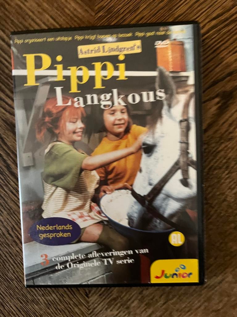 DVD Pippi Langkous, Cd's en Dvd's, Ophalen of Verzenden, Zo goed als nieuw