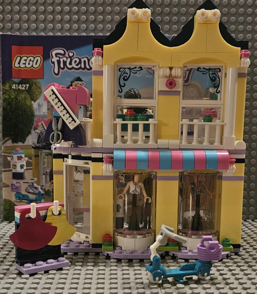 Lego Friends 41427 boetiek - Emma’s modewinkel, Kinderen en Baby's, Speelgoed | Duplo en Lego, Zo goed als nieuw, Lego, Complete set