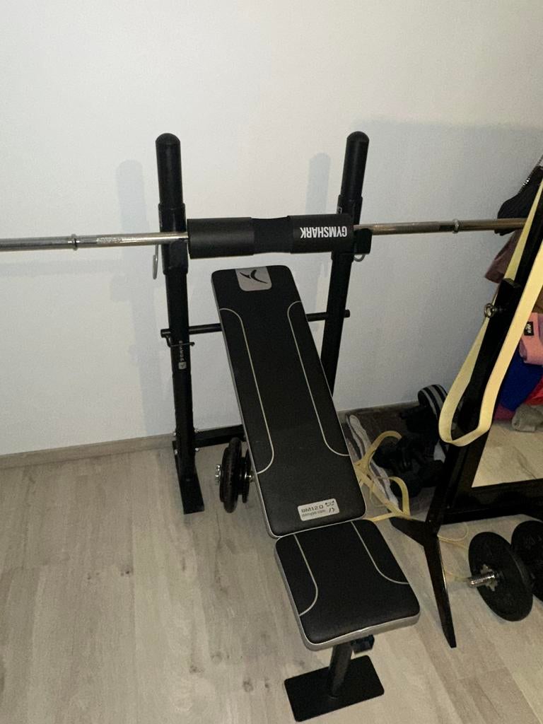 Domyos fitnessbank/duwbank, Enlèvement, Comme neuf