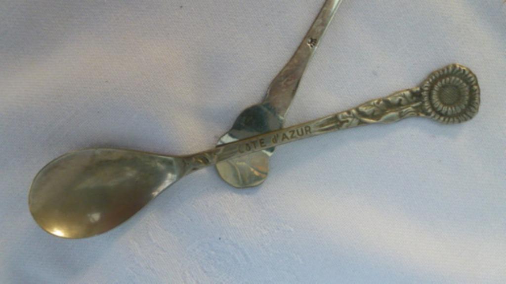 1 vieille cuillère de Côte d'Azur, Enlèvement ou Envoi, Utilisé, Métal, Couverts