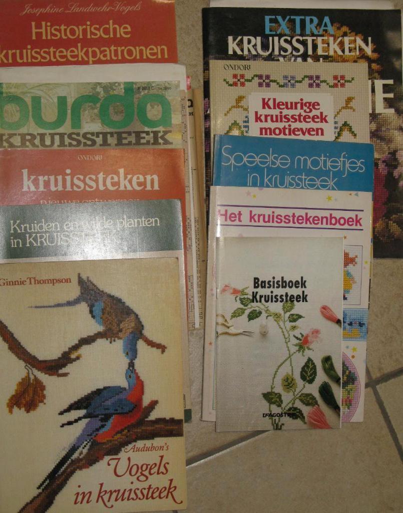 kruisstekenboeken, Ophalen, Zo goed als nieuw