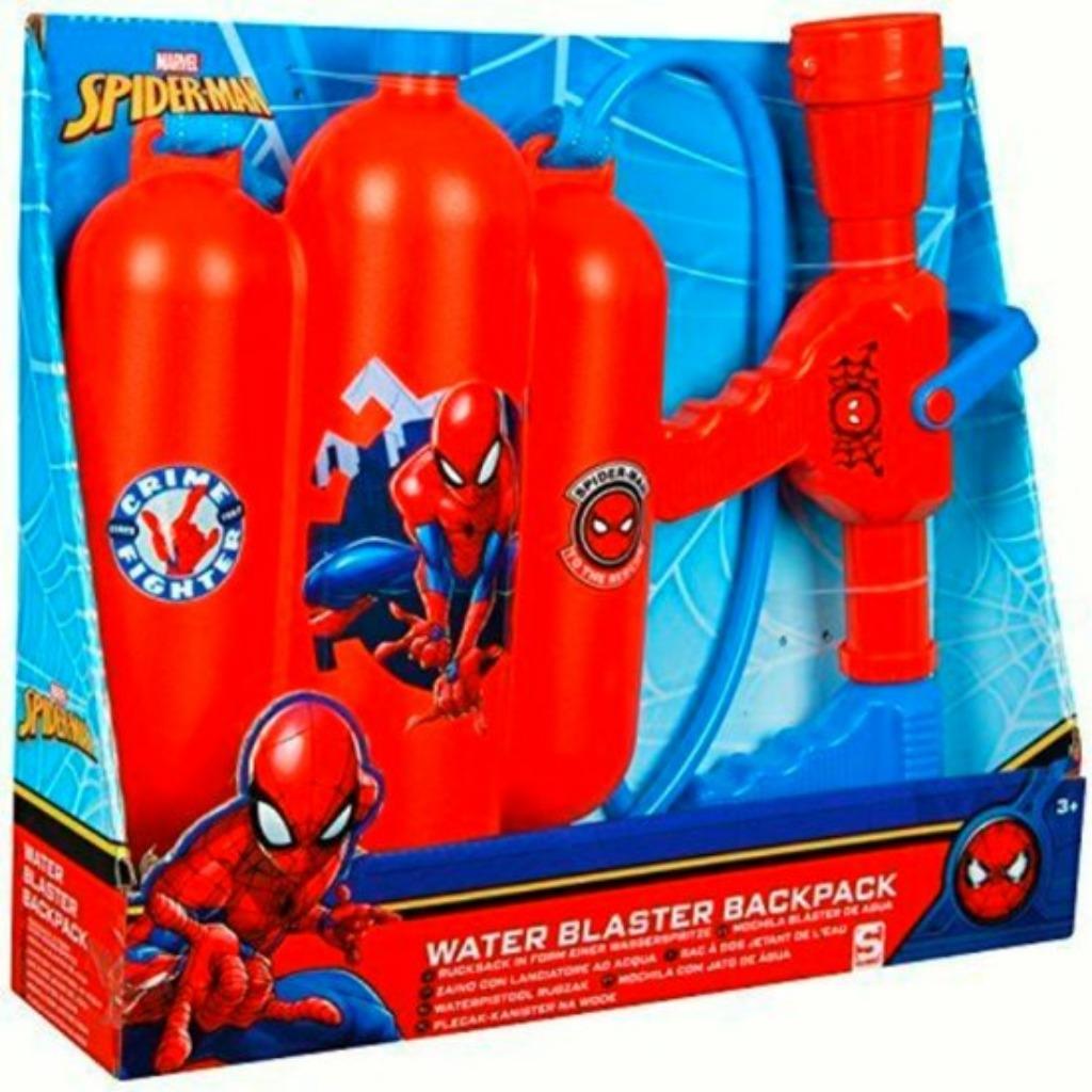 Waterpistool met reservoir op rug Spiderman, Kinderen en Baby's, Ophalen of Verzenden, Zo goed als nieuw