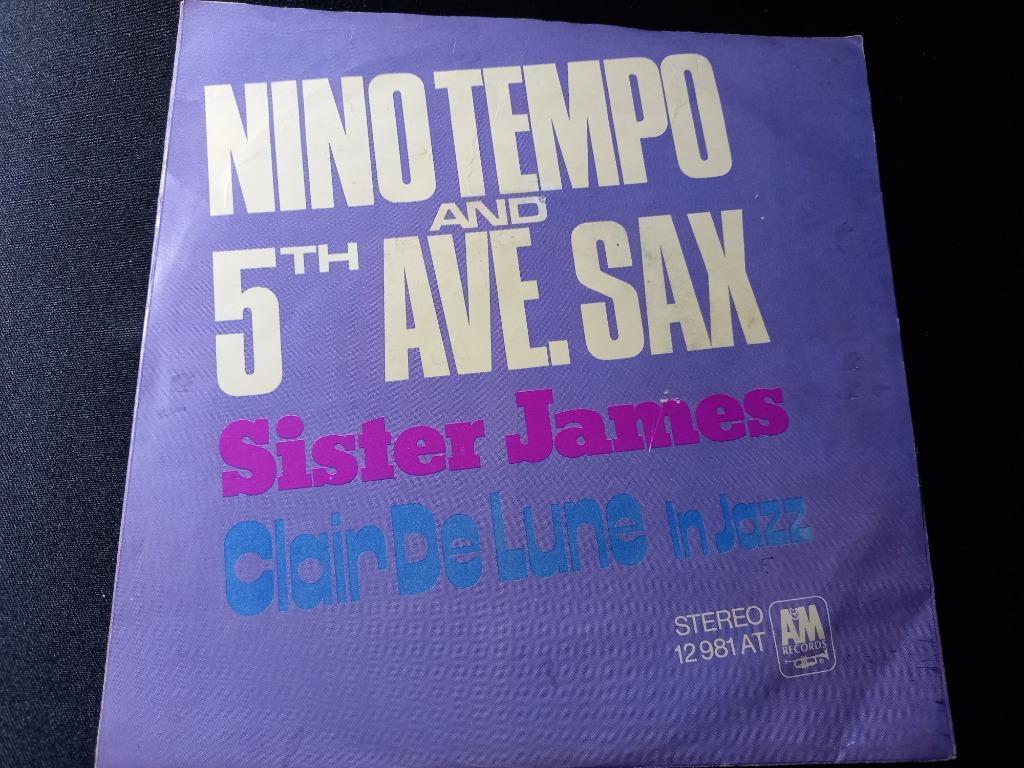 Nino Tempo & 5th Ave. Sax ‎– Sister James "Jazz, Funk ,Soul", 7 inch, Single, Ophalen of Verzenden, Zo goed als nieuw