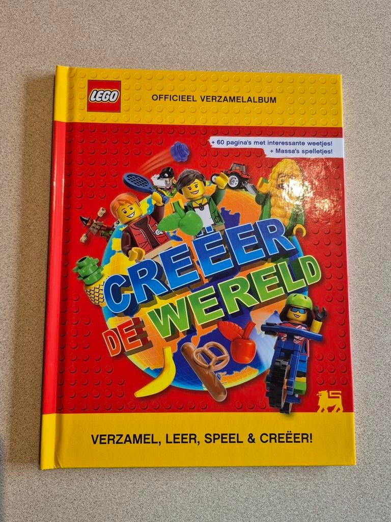 Delhaize Lego boek Creëer de Wereld, Enlèvement ou Envoi, Comme neuf, Non-fiction, Delhaize