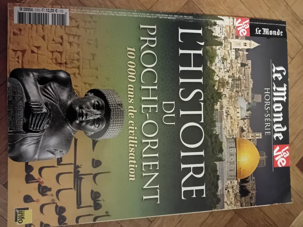 Le monde histoire du proche orient, Livres, Enlèvement ou Envoi