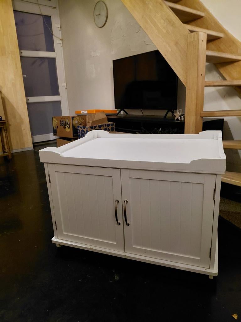 Kattenbak kast, Dieren en Toebehoren, Kattenbakken, Ophalen, Gebruikt, Gesloten