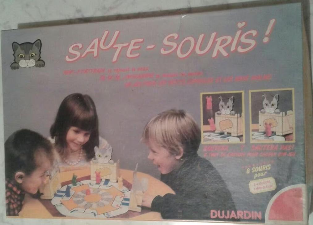 Jeu "Saute-souris !" Dujardin, Enlèvement ou Envoi, Utilisé, Dujardin
