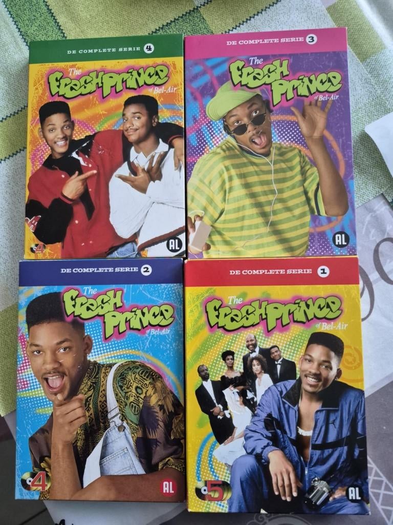 the fresh prince of bel air 1 , 2 , 3 , 4 ,, Cd's en Dvd's, Ophalen of Verzenden, Zo goed als nieuw