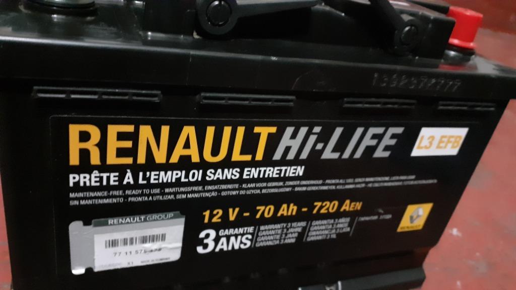 Batterie 70Ah  START-STOP Origine RENAULT, Autos : Pièces & Accessoires, Enlèvement, Utilisé, Daihatsu