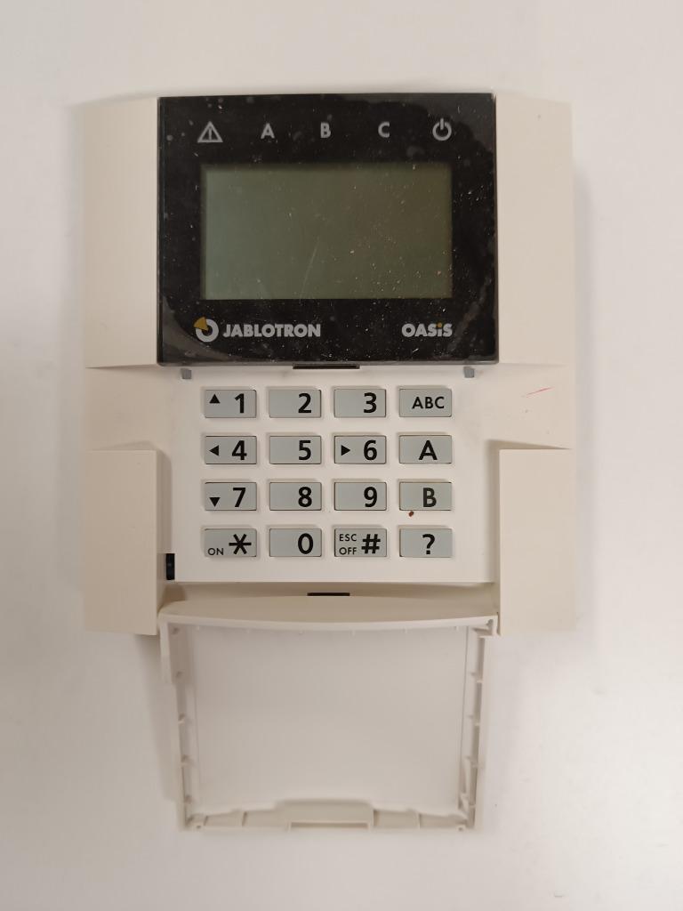 Clavier sans fil Oasis Jablotron JA-81F, Doe-het-zelf en Bouw, Alarmsystemen, Gebruikt, Overige typen, Ophalen of Verzenden, Overige soorten