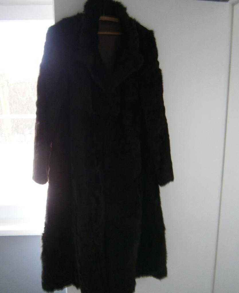 Pelsmantel      maat 44, Kleding | Dames, Ophalen of Verzenden, Zo goed als nieuw, Maat 42/44 (L), Bruin