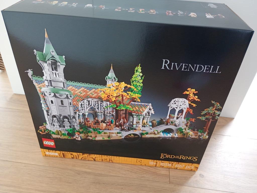 LEGO - 10316 - THE LORD OF THE RINGS: RIVENDELL, Ophalen of Verzenden, Nieuw, Complete set, Lego