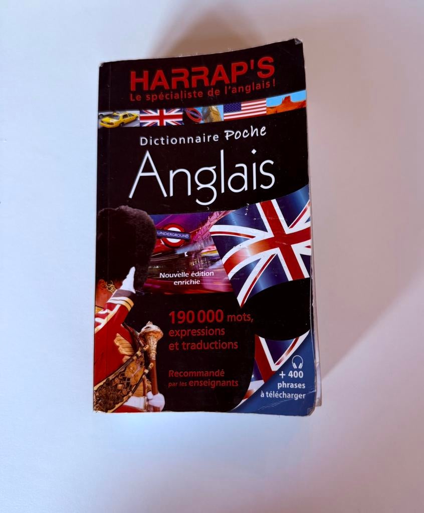 Woordenboek Frans-Engels, Ophalen of Verzenden, Engels