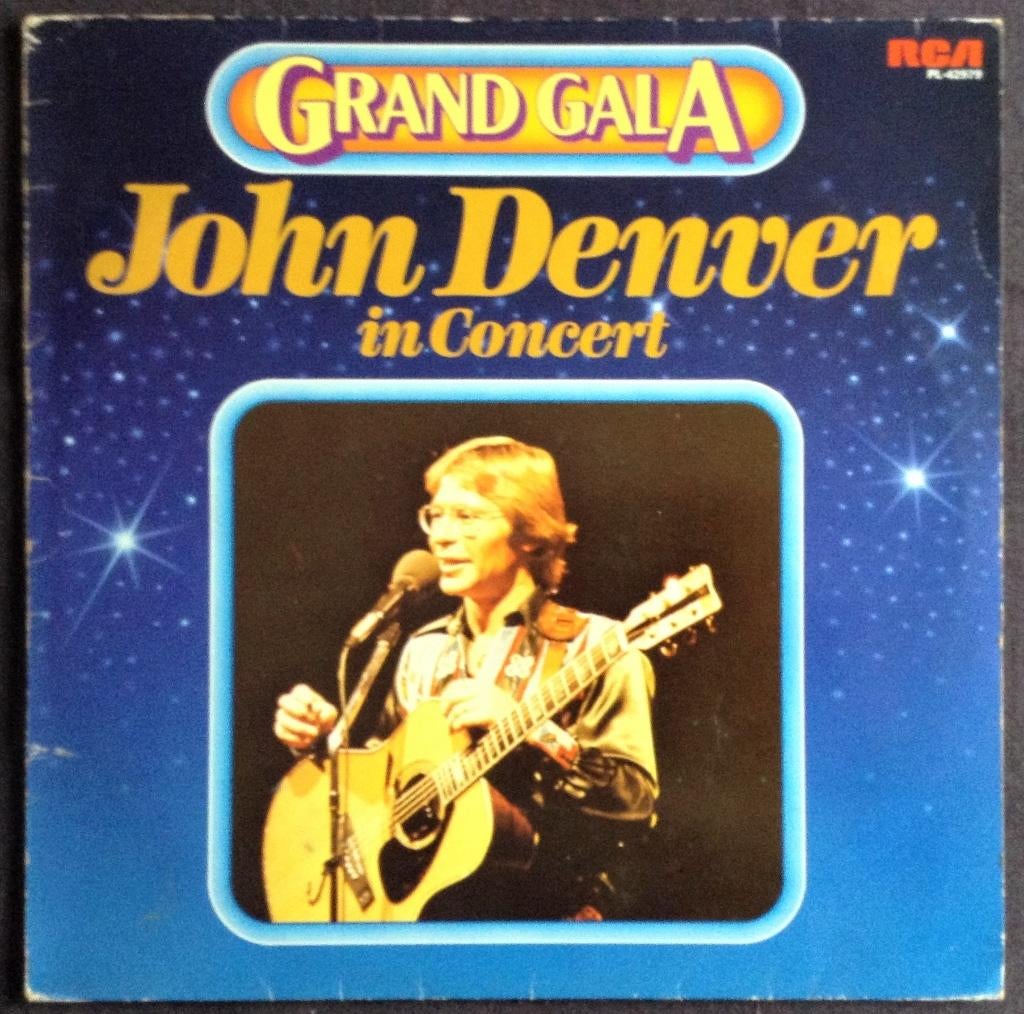 LP Grand Gala John Denver In Concert 1979, Ophalen of Verzenden, Zo goed als nieuw, 12 inch