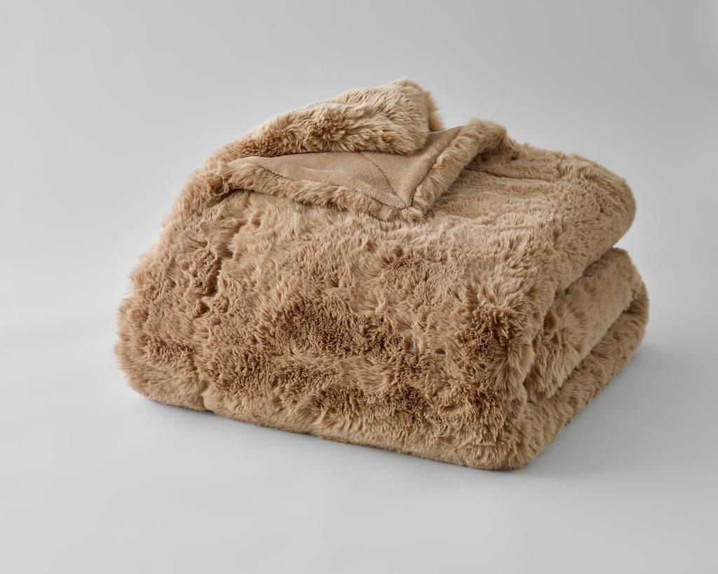Plaids Cocooning Aristochat Couverture à carreaux/polaire be, Maison & Meubles, Accessoires pour la Maison | Plaids & Couvertures