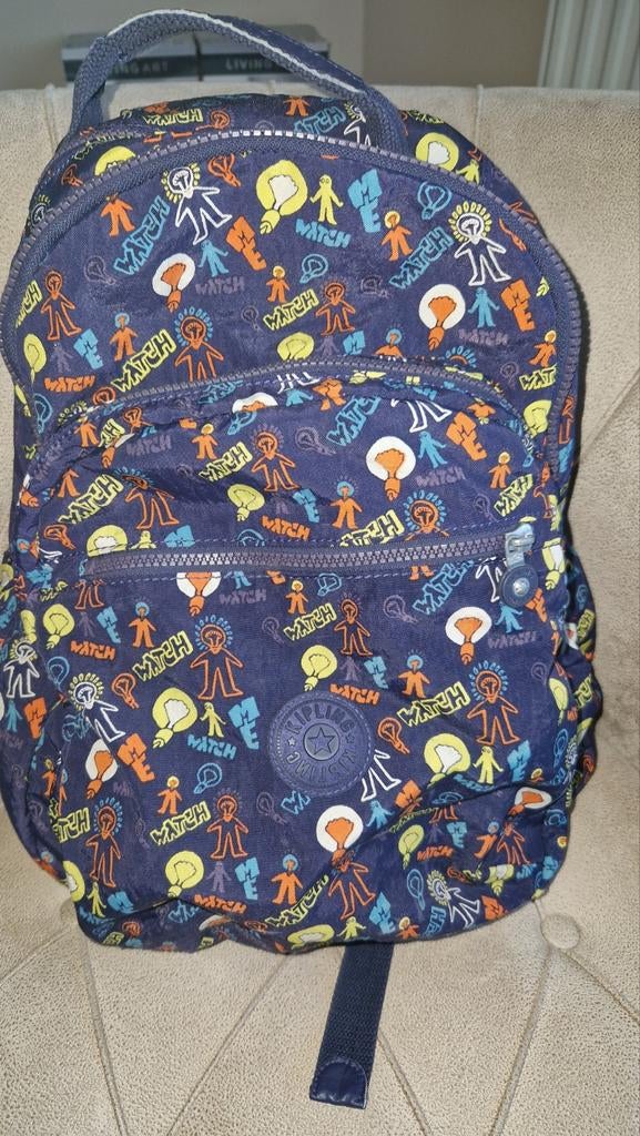 School rugzak met pennenzak

In set. Merk Kipling, Ophalen, Kipling