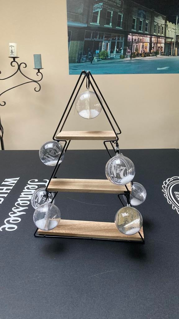 Jack Daniels kerstballen en ijzeren kerstboom!, Verzamelen, Merken en Reclamevoorwerpen, Ophalen of Verzenden, Zo goed als nieuw