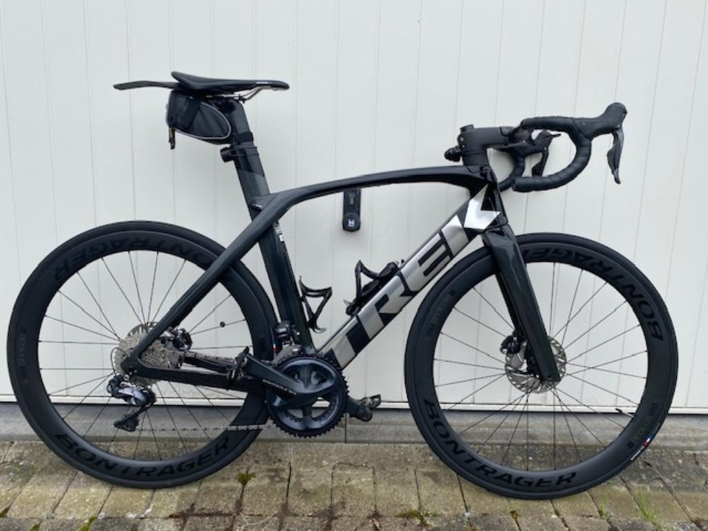 Trek Madone SLR7 met ultegra DI2 als nieuw., Fietsen en Brommers, Fietsen | Racefietsen, Ophalen, Zo goed als nieuw