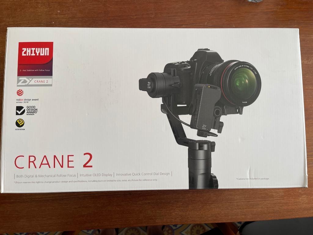 Zhiyun Cran 2 stabilisator - Perfecte staat - Nieuw, Overige typen, Nieuw, Ophalen of Verzenden, Minder dan 150 cm