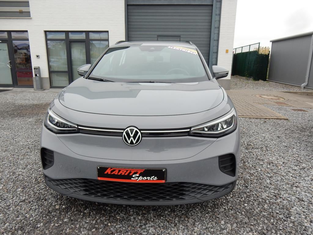 Volkswagen ID.4 59000km /trekhaak/ (bj 2021, automaat), Auto's, Stof, Euro 6, 5 zetels, Grijs