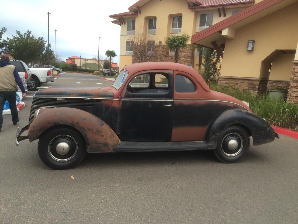 Ford Coupe 1938 V8 flathead, Auto's, Achterwielaandrijving, Handgeschakeld, 3600 cc, Particulier