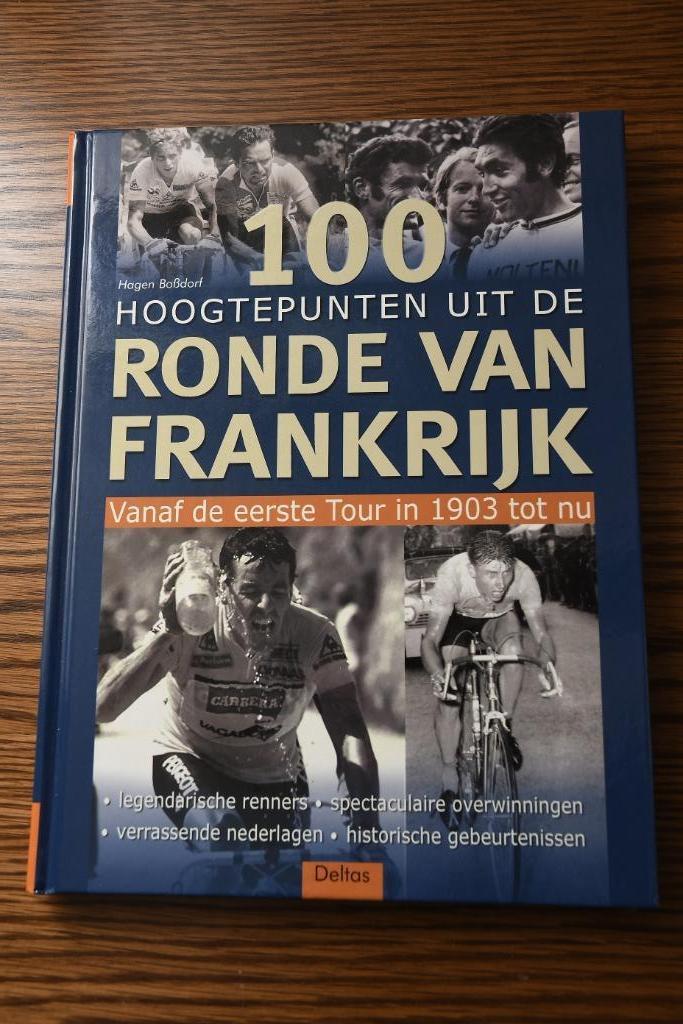 100 Hoogtepunten uit de ronde van Frankrijk, Livres, Livres de sport, Neuf, Course à pied et Cyclisme, Enlèvement