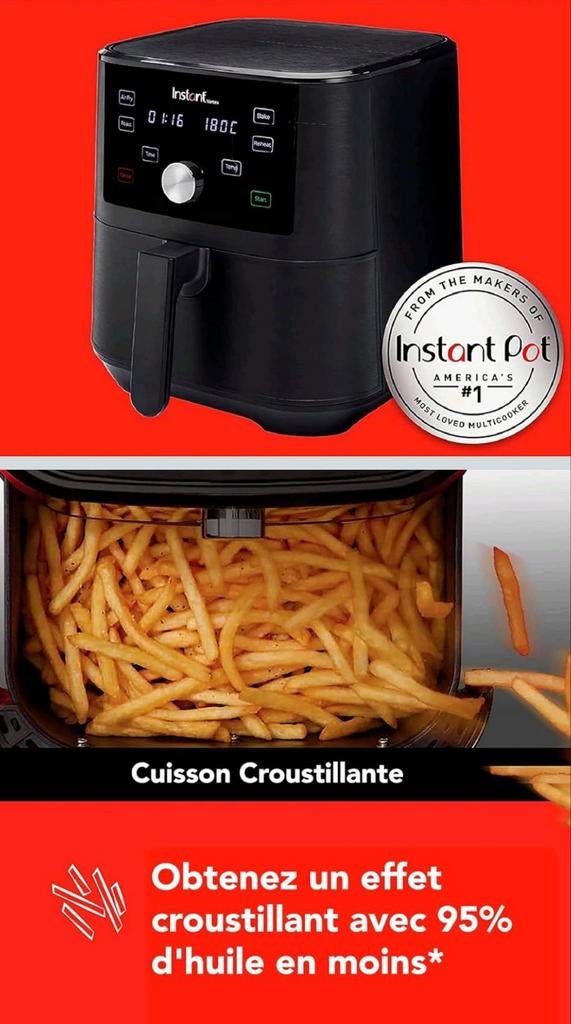 💫 nieuw ⭐️ Instant Vortex 6 Plus 4-in-1 airfryer, Ophalen, Nieuw