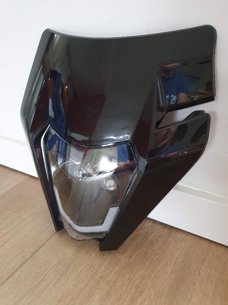 Koplamp +kuip MX Enduro LED Supermoto Honda KTM Husqvarna, Motoren, Ophalen of Verzenden