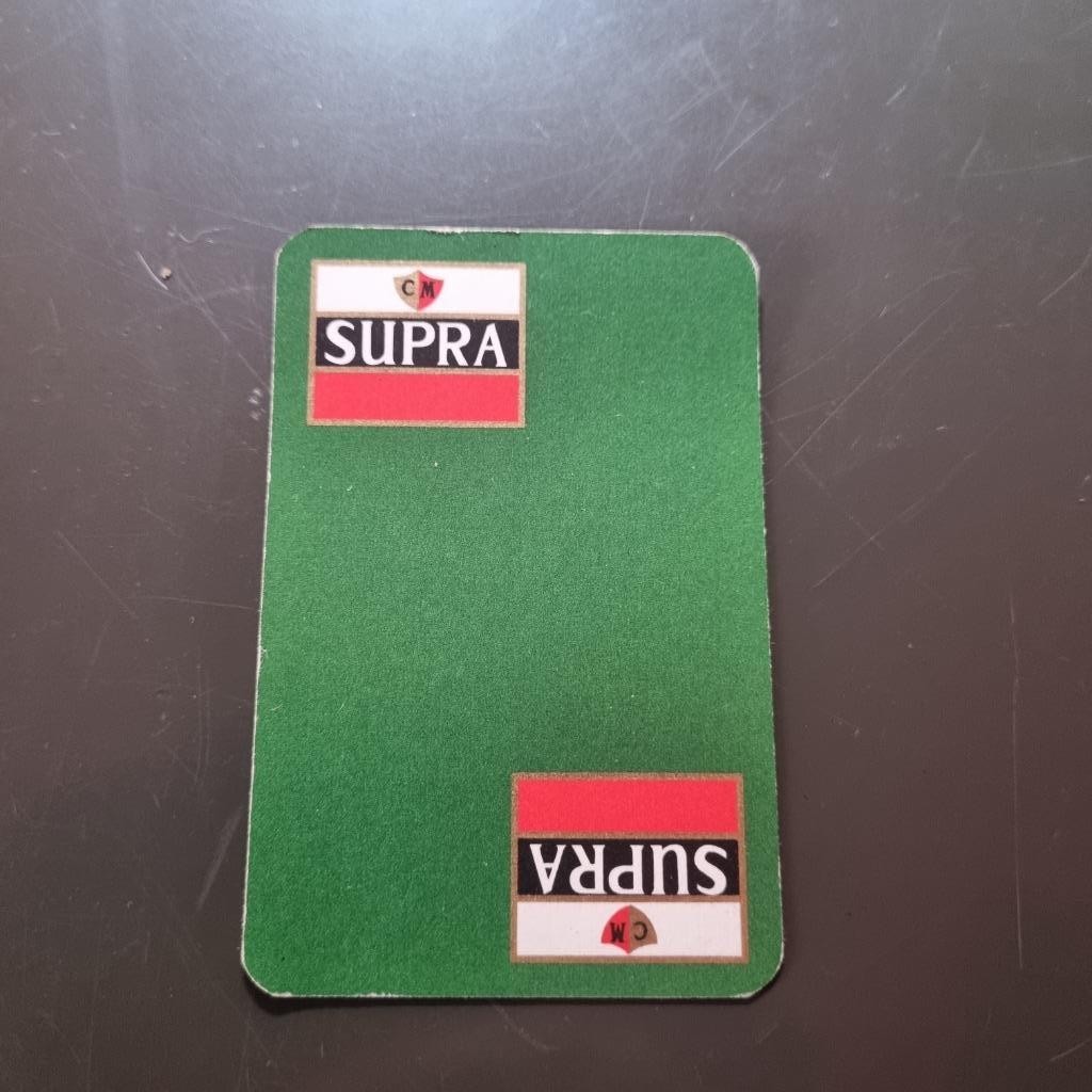 Carte de jeu Supra, Collections, Enlèvement ou Envoi, Utilisé, Autres types, Autres marques