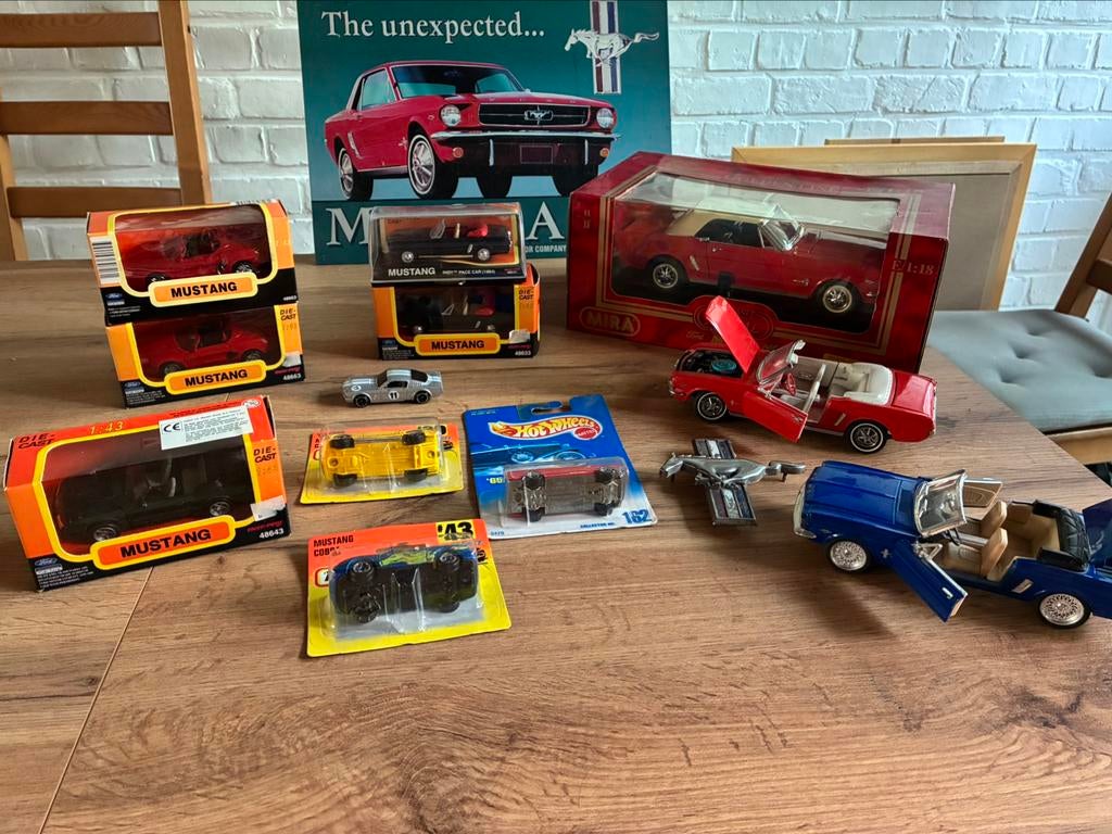 Ford Mustang miniatures, Collections, Enlèvement, Utilisé